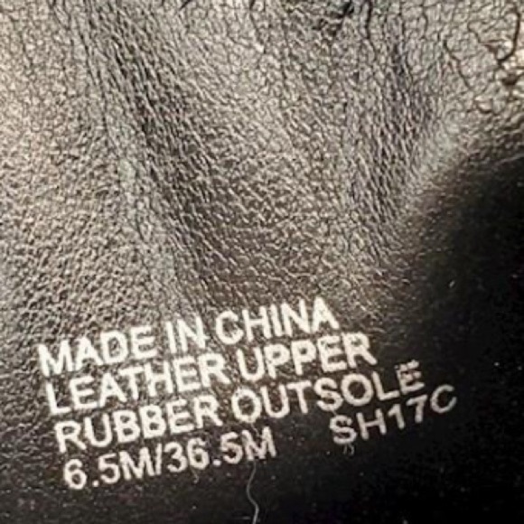 MICHAEL Michael Kors Black luxe leather Block/Chunky Heels Size 6.5 - Picture 3 of 5